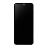 Samsung Galaxy A37 A376B AMOLED Display Touchscreen Bildschirm Rahmen Weiß