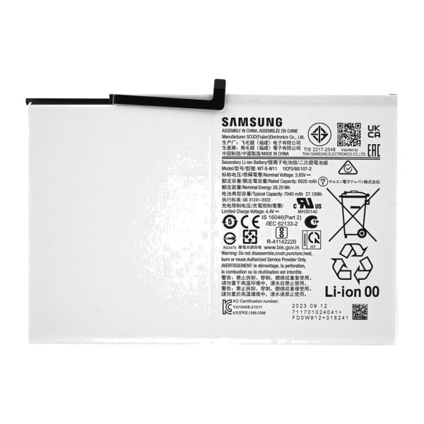 Samsung Galaxy Tab A9 Plus X210 / X215 / X216 Akku Batterie 7040mAh WT-S-W11